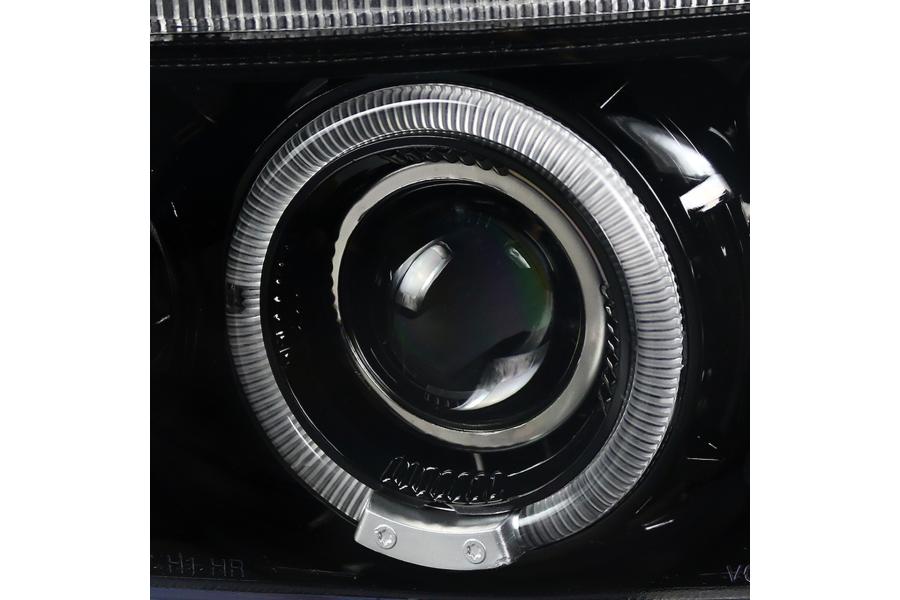 1997 2004 Dodge Dakota Spec D Tuning Glossy Black Projector Headlights