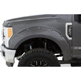 Bushwacker Smooth Oxford White Pocket Style Front & Rear Fender Flares