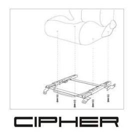 Cipher Auto Passenger Side Seat Bracket