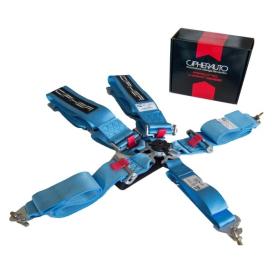 Cipher Auto Summer Blue 5-Point CamLock Racing Harness