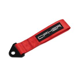Cipher Auto Red 2" Towing Strap