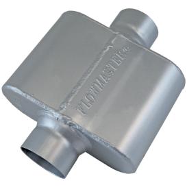 Flowmaster 10 Series Race Muffler - 2.50 Center In / 2.50 Center Out - Aggressive Sound