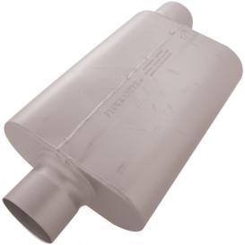 Flowmaster 30 Series Race Muffler - 4.00 Offset In / 4.00 Center Out - Aggressive Sound