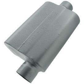 Flowmaster 40 Delta Muffler 409S - 3.00 Offset In / 3.00 Center Out - Aggressive Sound