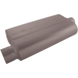 Flowmaster 50 Delta Muffler 409S - 3.00 Offset In / 3.00 Center Out - Moderate Sound