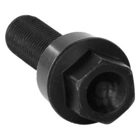 H&R Porsche 52mm Thread Length Black Wheel Lug Bolt - Each