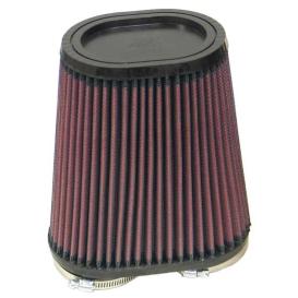 K&N Oval Straight Universal Clamp-On Air Filter