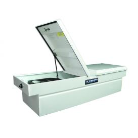 Lund 70" Cross Bed Gull-Wing Tool Box - White