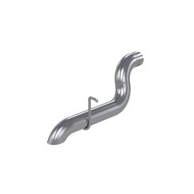 3" Stainless Steel DPF-Back Exhaust System w/ No Tip (Turndown Exit)