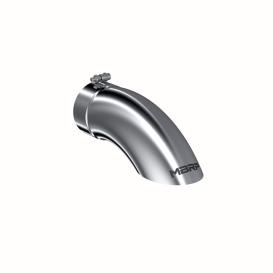 MBRP Stainless Steel Clamp-On  Round Turn Down Exhaust Tip (5" Inlet, 5" Outlet, 14" Length)