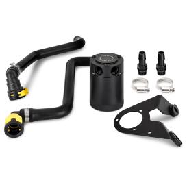  Mishimoto MMBCC-F35T-11SBE Baffled Oil Catch Can Compatible  With Ford F-150 3.5L Ecoboost 2011-2014 Black : Automotive