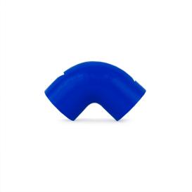 Mishimoto Blue 2.75", 90 Degree Silicone Coupler