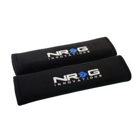 NRG Innovations Black Seat Belt Pads