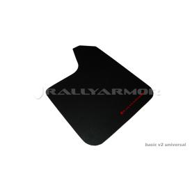 Rally Armor Black Basic Mud Flaps With Red () Logo