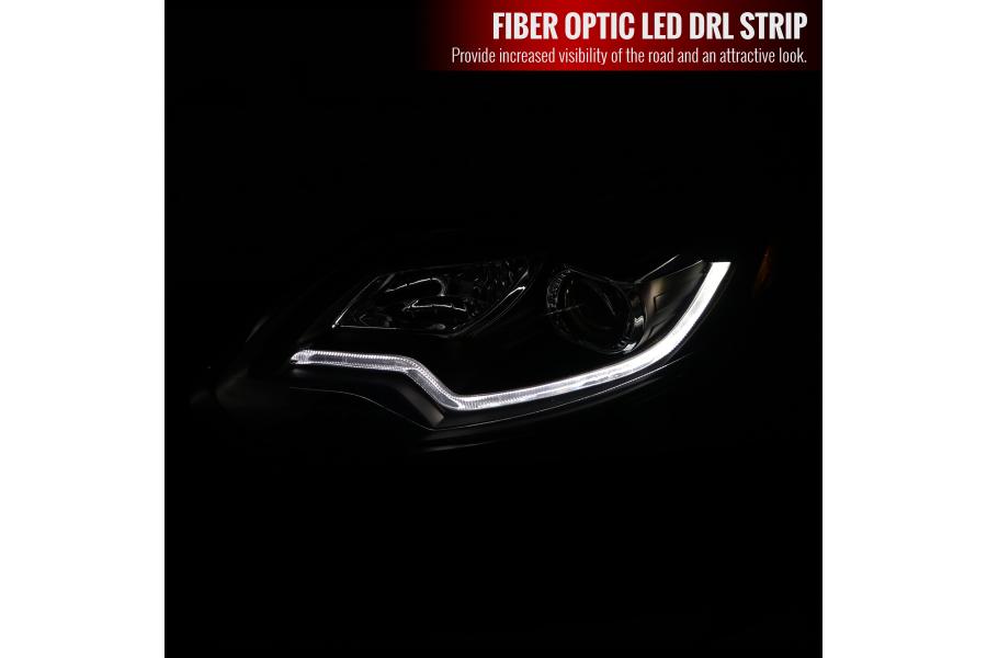 2012-2014 Ford Focus Spec-D Tuning Black Projector