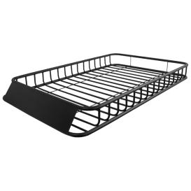 Spec-D Tuning Black Roof Rack Top Luggage Cargo Carrier Basket