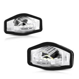Spyder Ultra-Bright White License Plate LED Light Assembly with Built-In LED Chip