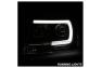 Spyder Version 2 LED DRL Bar Black Projector Headlights - Spyder 5085221
