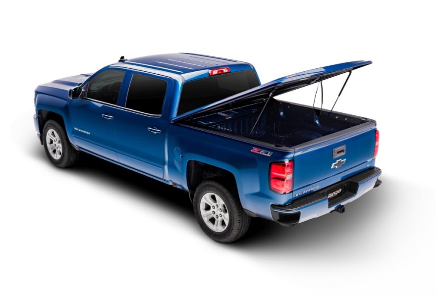 2007-2013 GMC Sierra UnderCover LUX Hard Hinged Tonneau Cover Painted ...