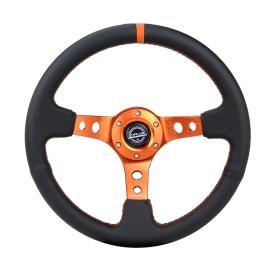 NRG Innovations 3-Spoke Reinforced Sport Steering Wheel