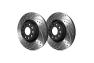 SP Performance Double Drilled and Slotted Front Brake Rotors - SP Performance S52-2324-BP